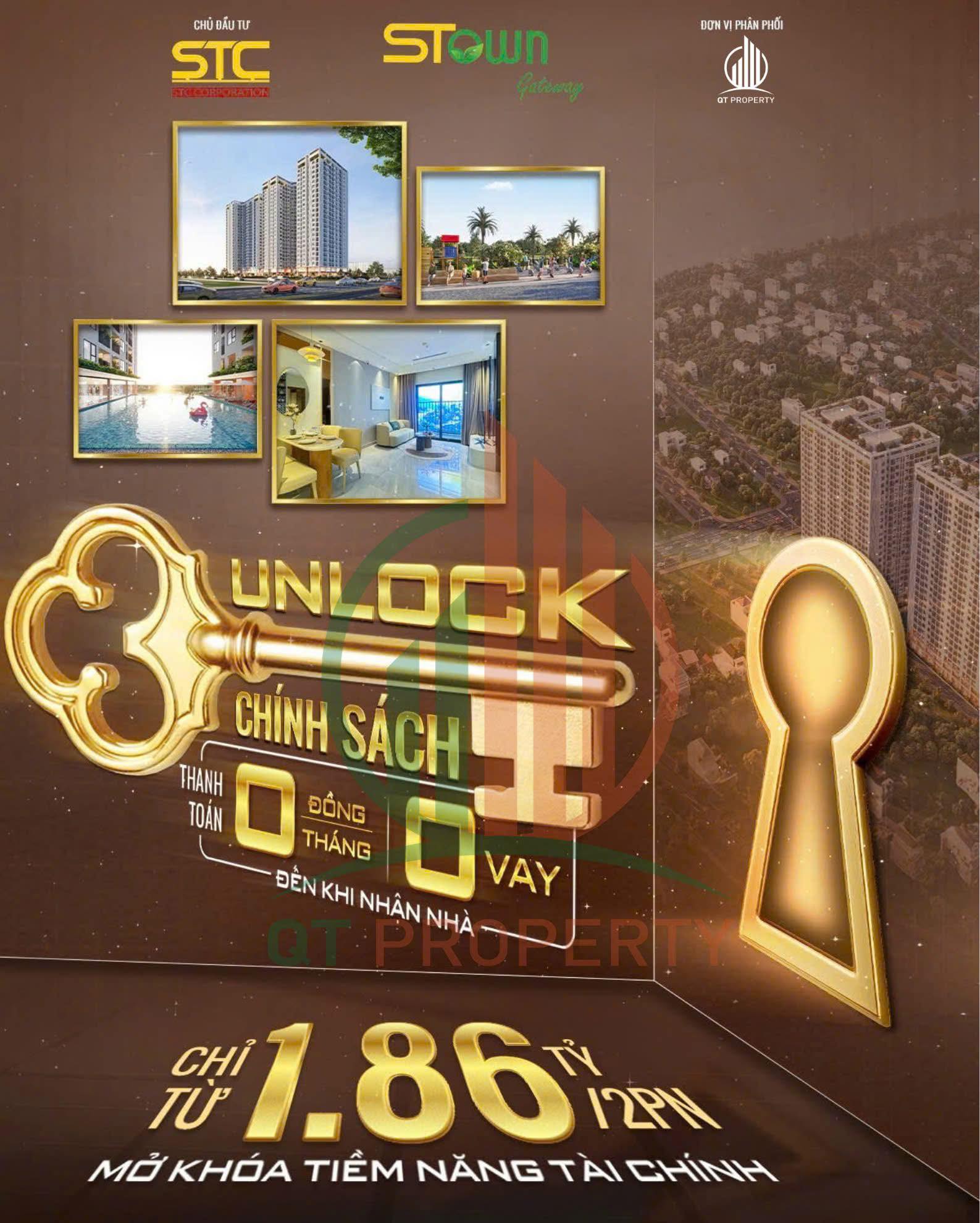 CHÍNH SÁCH "0 ĐỒNG NHẬN NHÀ" TẠI STOWN GATEWAY